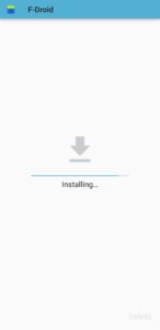 Installing F-Droid